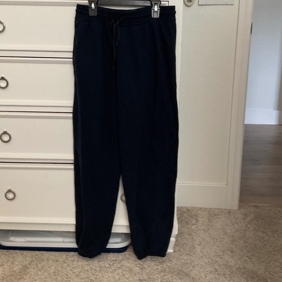 #0408 Navy Blue Sweatpants Size XS Brand Athleta - Picture 1 of 3